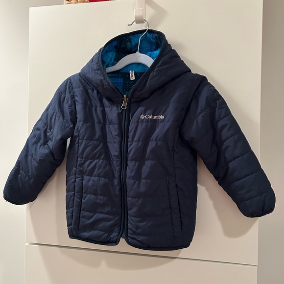Columbia Other - Columbia Kids Reversible Hooded Puffer Jacket